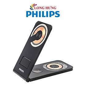 Mua Đế sạc không dây Magnectic Wireless Philips 3 in 1 Foldable DLP9340FB/74 - Hàng chính hãng