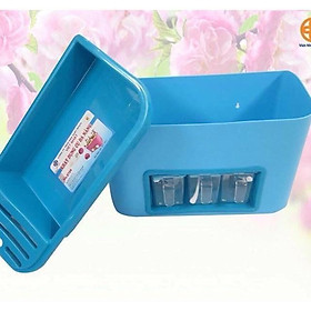 Mua Khay để đồ nhà bếp Nhựa No.5758 có chỗ để dao thớt  Khay dụng cụ đa năng tiện dụng