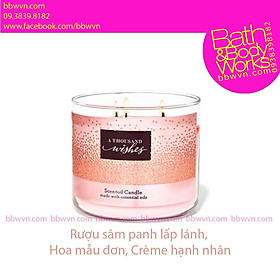 Mua Nến thơm Bath and Body Works A Thousand Wishes 3 bấc