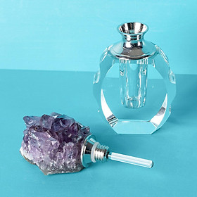 Crystal Empty Refillable Perfume Glass Bottle Home Decor Women Lady's Gifts