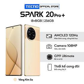 Mua Điện thoại Tecno Spark 20 Pro+ (8+8)GB/256GB - Hàng Chính Hãng
