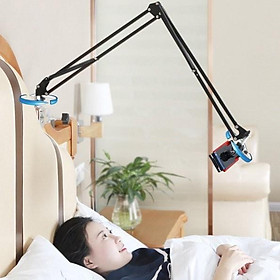 Giá Đỡ Kẹp cho Ipad, Máy Tính Bảng, Điện Thoại, Nintendo Switch Stands Để Đầu Giường, Cạnh Bàn Xoay 360 Độ