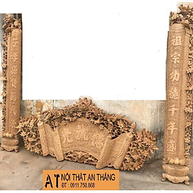 Mua NỘI THẤT THỜ CÚNG  CHẤT LƯỢNG  GIÁ RẺ  UY TÍN- Thư Câu Đối Gỗ Gụ Lào - Mã sản phẩm AT-SA-011 - Tại Hà Nội  Hồ Chí Minh  Hải Phòng  Bắc Giang  Bắc Ninh  Vĩnh Phúc  Hưng Yên  Thái Nguyên  Thái Bình  Bến Tre  Long An  Toàn Quốc - ĐT/Zal :0911750868