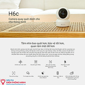 Mua Camera H6C PRO Wifi Ezviz CS-H6C W1 (4.0MP) và Ezviz CS-H6C (2.0MP) - Hàng chính hãng