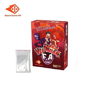 Combo Board game Yêu Nhầm FA và bộ sleeves bọc bài - BoardgameVN