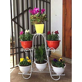 Mua com bo 11 kệ để  chậu  hoa