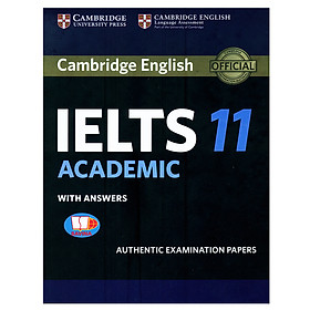 Ảnh bìa Cambridge IELTS 11 Academic