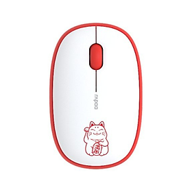 Chuột không dây Rapoo M650 Lucky Cat (Wireless/Bluetooth) - Hàng chính hãng