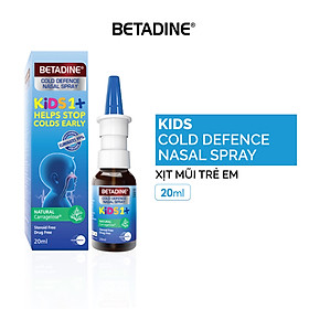 Xịt mũi trẻ em Betadine Kids Cold Defence Nasal Spray 20ml