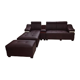 Bộ sofa góc Juno Li-Concept 310 x 180 x 75 cm Đỏ Nâu