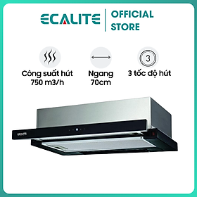 Mua Máy Hút Mùi Âm Tủ Ecalite EH-AT700T (Ngang 70cm) - Công Suất Hút Mạnh 750 m3/h - Điều Khiển Cảm Ứng - Hàng Chính Hãng