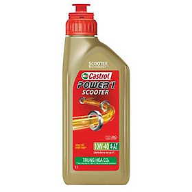 Dầu nhớt xe tay ga Castrol Power 1 Scooter 1 Lít