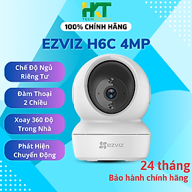 Mua Camera WIFI EZVIZ H6C 4MP - Độ Phân Giải 2K  Xoay 360 độ  Đàm Thoại 2 Chiều - Hàng chính hãng