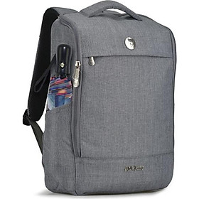 Balo laptop 15.6 inch Mikkor Lewie Backpack Light Grey