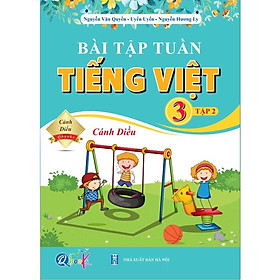 Sách - Combo Bài Tập Tuần Toán - Tiếng Việt Lớp 3 - Cánh Diều - Tập 2