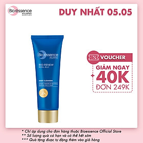 Sữa Rửa Mặt Sữa Ong Chúa + ATP Cho Da Hỗn Hợp Và Dầu Bio-Essence (100g)