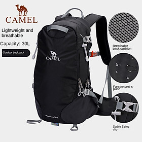 Ba Lô CAMEL CROWN Thể Thao Ngoài Trời 30L Ba Lô Giải Trí Cắm Trại Du Lịch Đi Bộ Đường Dài