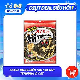  Snack rong biển Tao Kae Noi Tempura vị Cay 25g