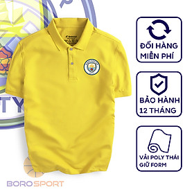 Áo Polo Boro Sport Chất Liệu Vải Poly Thái Giữ Form Thiết Kế Thời Trang Năng Động Manchester City