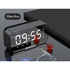 Đồng Hồ Loa HYJ-G10 Bluetooth Đa năng Mặt Gương Phát nhạc - Đài FM - Báo Thức