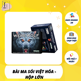 Bộ Bài Ma Sói Ultimate Deluxe Việt Hoá Bản Dày Phiên bản mới