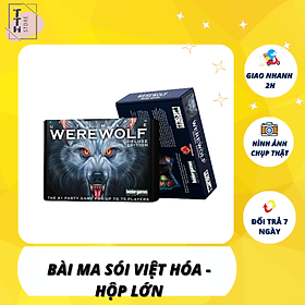 Bộ Bài Ma Sói Ultimate Deluxe Việt Hoá Bản Dày (Phiên bản mới)