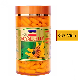 Thực Phẩm Chức Năng Viên Uống Sữa Ong Chúa Costar Royal Jelly 1450mg - Hộp 365 Viên