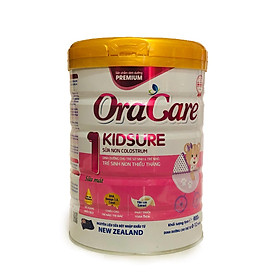 Sữa OraCare Kids Sure lon 900g - Dinh dưỡng cho trẻ sơ sinh và trẻ nhỏ, dành cho bé 0 - 12 tháng tuổi.