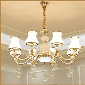 Mua Đèn Chùm 8 Tay Thiết Kế Sang Trọng Phù Hợp Trang Trí Phòng Khách  Nhà Hàng  khách Sạn