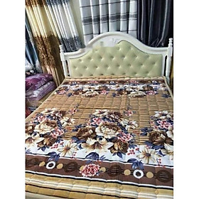 Mua Thảm Nỉ  Thảm Cừu Đa Năng Trải Giường 3 Lớp Siêu Dày  Siêu Ấm mẫu HỒNG NÂU