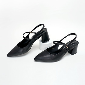 Giày Gót Trụ Slingback 5P PABNO PN40112
