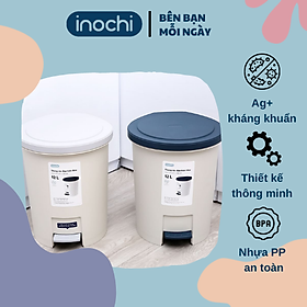 Mua Thùng rác thông minh  tiện ích đạp tròn Hiro của Inochi Nhật Bản chính hãng cao cấp 6L  12L