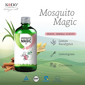 KODO - Mosquito Magic - Tinh Dầu Thảo Mộc Đuổi Muỗi Nguyên Chất - Natural Spa - 10ml/50ml/110ml