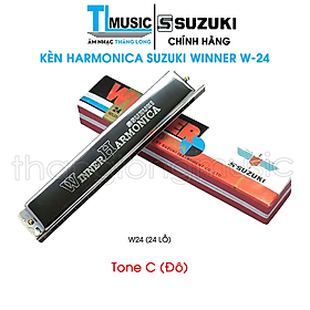 Kèn Harmonica Tremolo Suzuki Winner 24
