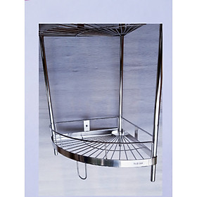 Mua Kệ góc inox 304 (rộng 25cm)_ kệ nhà tắm_ kệ nhà bếp