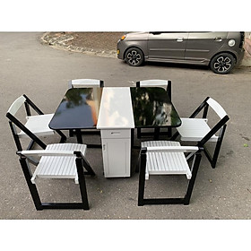 Mua Bàn Ăn Gỗ Sồi gấp gọn 1m4-1m2 Tự Nhiên Chưa bao gồm ghế - Chịu Lực 200kg - Chống Mối Mọt