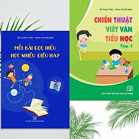Combo 2 Cuốn Chiến Thuật Viết Văn Tiểu Học Tập 1 Và Mỗi Bài Đọc Hiểu Học Nhiều Điều Hay