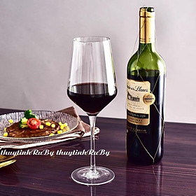 Ly uống rượu vang sâm panh 450ml, ly uống whisky thủy tinh pha lê wine glass