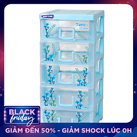 Tủ Tomi-S 5 Ngăn Duy Tân 1136/5 - Giao Màu Ngẫu Nhiên