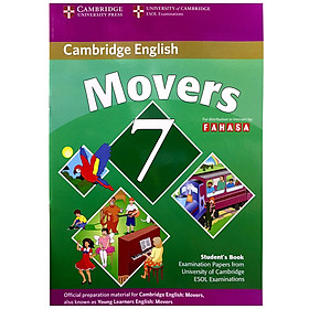 Nơi bán Cambridge Young Learner English Test Movers 7: Student Book - Giá Từ -1đ