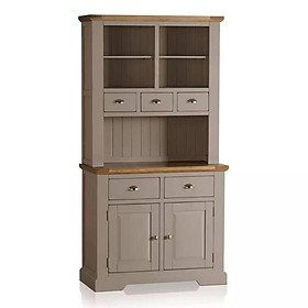Mua Tủ Chén Cao St.Ives Gỗ Sồi Loại Nhỏ Ibie DSCTSSTIO - Xám (100 x 42 cm)
