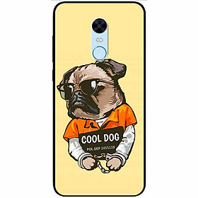 Ốp lưng dành cho Xiaomi Redmi Note 5 ( Redmi 5 Plus ) mẫu Cún Lạnh Lùng