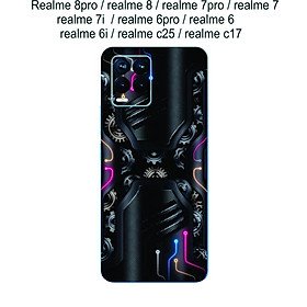 Miếng Dán Skin mặt lưng dành cho Realme 8pro / realme 8 / realme 7pro / realme 7 / realme 7i / realme 6pro / realme 6