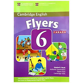 Ảnh bìa Cambridge Young Learner English Test Flyers 6: Student Book