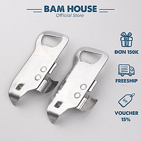 Dụng cụ khui đồ hộp, khui chai inox Bam House đa năng tiện lợi cao cấp KDH01 – BamBam Store