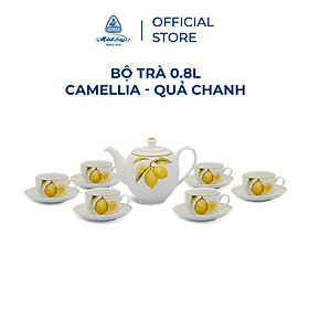 Mua Bộ Trà Sứ Minh Long  0.8 L - Came - Quả chanh