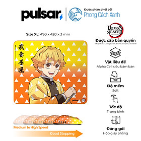 Mua Lót chuột Pulsar eS2 Zenitsu - Pulsar x Demon Slayer Limited Edition - Hàng Chính Hãng