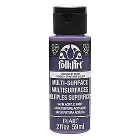Màu Vẽ Trang Trí Folkart Multi-Surface - Violet Pansy