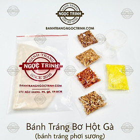 5 Túi Bánh tráng bơ hột gà loại bánh tráng phơi sương bánh tráng Ngọc Trinh