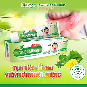 Gel Nhiệt Miệng DTA, Không Còn Nỗi Lo Nhiệt Miệng, Viêm Lợi